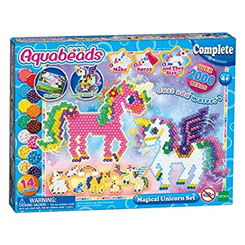 Aquabeads - Juego de unicornio mágico.