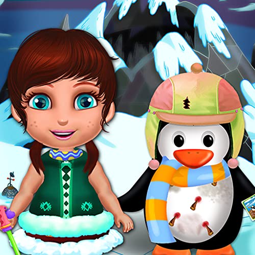 Ártico polar Aventura de pingüinos - Juega con nieve, hielo y pingüinos