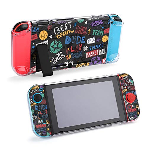 Baloncesto para niños Little Star, Urban, Cool Dude Case Funda Protectora acoplable para Nintendo Switch y Joy-con Controller