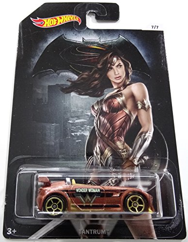 Batman Vs Superman Hot Wheels - Tantrum Wonder Woman - DC Comics Exclusive Collectible #7 by Hot Wheels Toy Cars