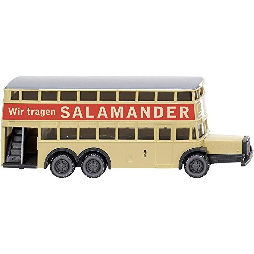 Berliner autobús D 38 dos pisos "Salamander"- Modelo de Auto, modello completo - Wiking 1:160 (N)