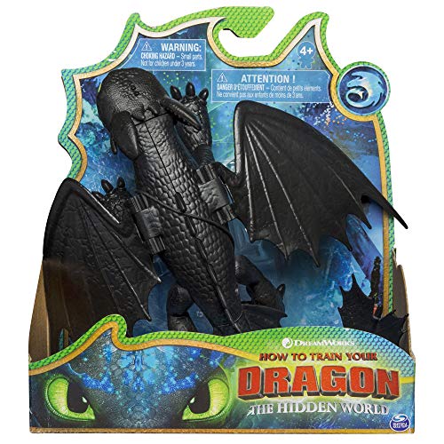 Bizak- Dragons Dragon Articulado Deluxe Toothless, Multicolor (61926548)