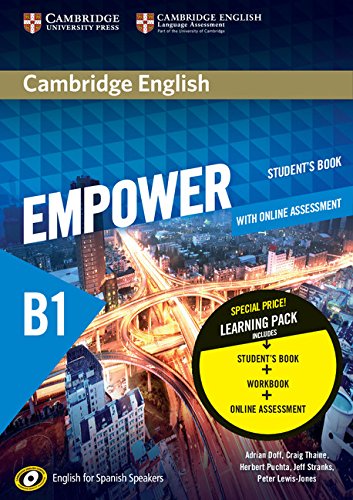 Cambridge English Empower for Spanish Speakers B1 Learning Pack (Student's Book with Online Assessment and Practice and Workbook)
