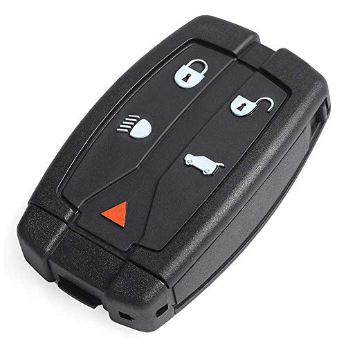 Carcasa de Repuesto para Mando a Distancia de Coche, 4 Botones, Compatible con Land Rover Freelander 2