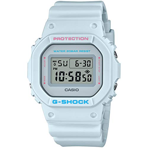 Casio DW5600SC-8 G-Shock Men's Watch Pale Blue 43mm Resin