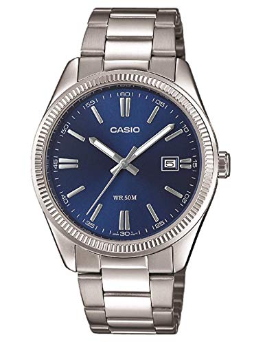 Casio Reloj Analógico para Hombre de Cuarzo con Correa en Acero Inoxidable MTP-1302PD-2AVEF