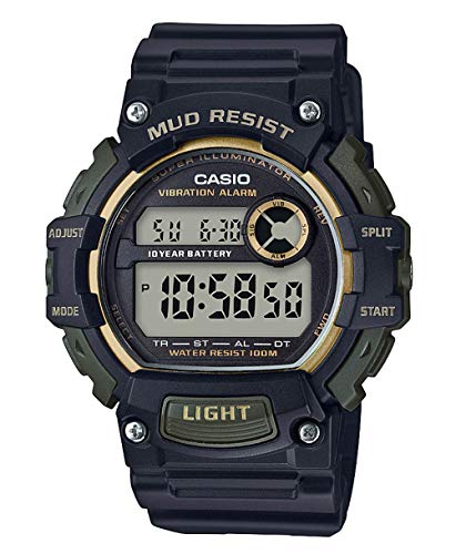 Casio Reloj Digital para Hombre de Cuarzo con Correa en Resina TRT-110H-1A2VEF