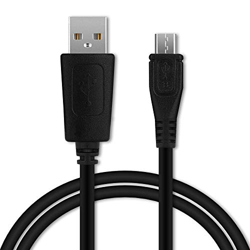 CELLONIC® Cable USB Datos 1m Compatible con Alcatel 1X, 1S, 3X (2018), 3, 3V / A7 / Idol 5 / Flash Plus 2 / OneTouch/Pixi Cable de Carga Micro USB a USB A 2.0 1A Negro conexión USB PVC