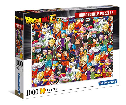 Clementoni- Impossible Puzzle-Dragon Ball-1000 pièces, Multicolor (39489)