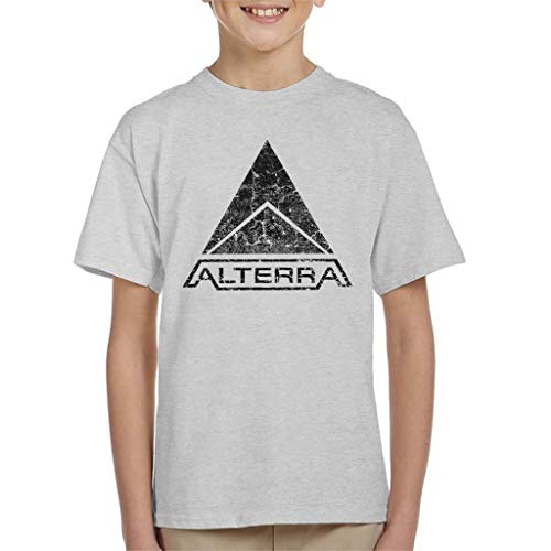 Cloud City 7 Alterra Logo Subnautica Black Kid's T-Shirt