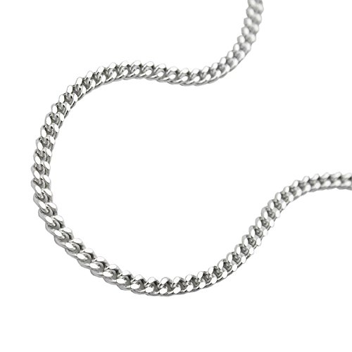 Collar 101401 - Thin Curb Chain Silver 925-45cm