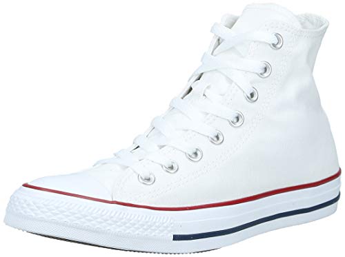 Converse All Star Hi, Sneaker Unisex Adulto, Optical White, 41 EU