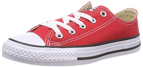 Converse Chuck Taylor All Star Core Ox, Zapatillas Infantil, Rojo, 35 EU