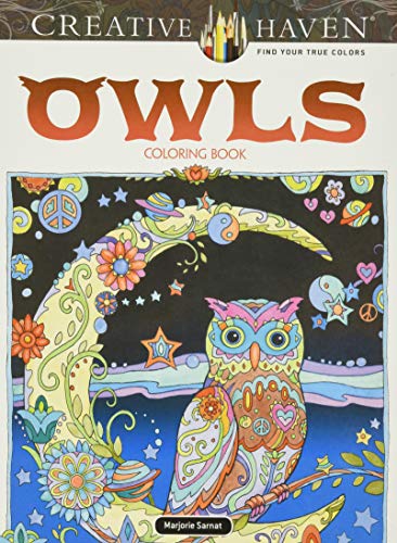 Creative Haven Owls Coloring Book (Creative Haven Coloring Books)