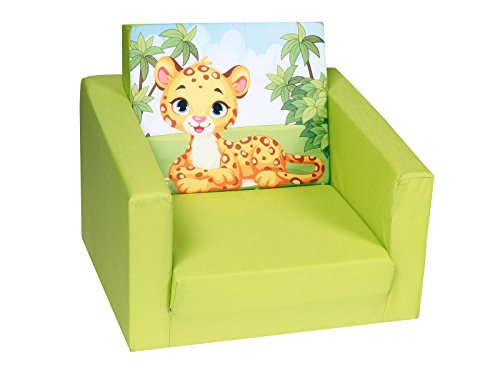 Delsit - Sillón infantil plegable universal verde Talla:UNI