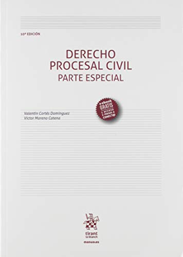 Derecho Procesal Civil Parte Especial 10ª Edición 2019 (Manuales de Derecho Procesal)