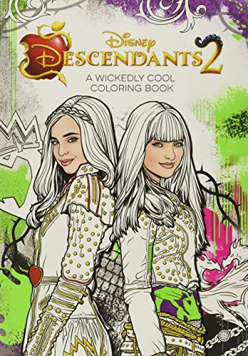 Descendants 2 a Wickedly Cool Coloring Book (Art of Coloring)