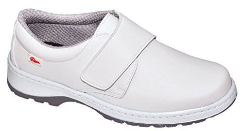 Dian Milán-scl - Zapato de trabajo unisex-adulto, talla 43, color blanco