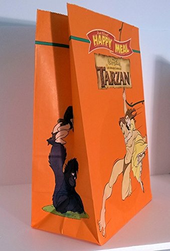 Disney - McDonald's/Happy Meal - Tarzan, pochette orange décorée