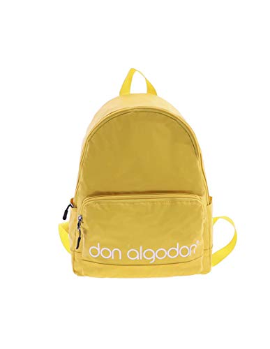 Don Algodón Mochila Colours City Escolar Deporte Viaje Unisex Portátil, Amarillo