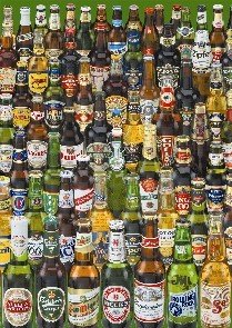 Educa- Cervezas Puzzle, 1000 Piezas, Multicolor (12736)