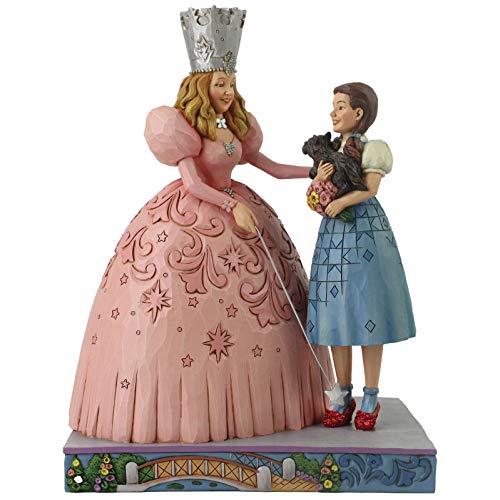 El Mago de Oz por Jim Shore, Figura de Dorothy y Glinda, Home Deco, Enesco