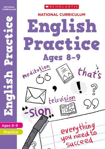 English practice book for ages 8-9 (Year 4). Boost success with complete national curriculum coverage (100 Practice Activities)