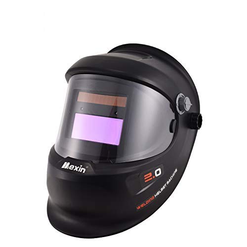 ENJOHOS Helmet Integral ARC Welding Máscara de Soldadura automática a Prueba de Salpicaduras para Soldadura Protección de la Cabeza Balaclava Solar Cell