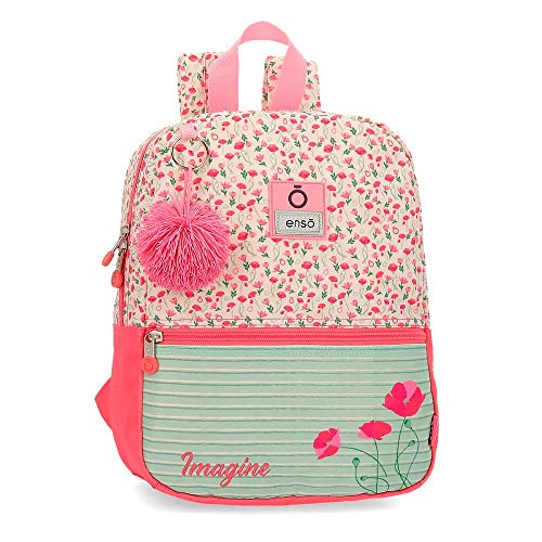 Enso Imagine Mochila de Paseo Multicolor 25x32x12 cms Poliéster 9.6L