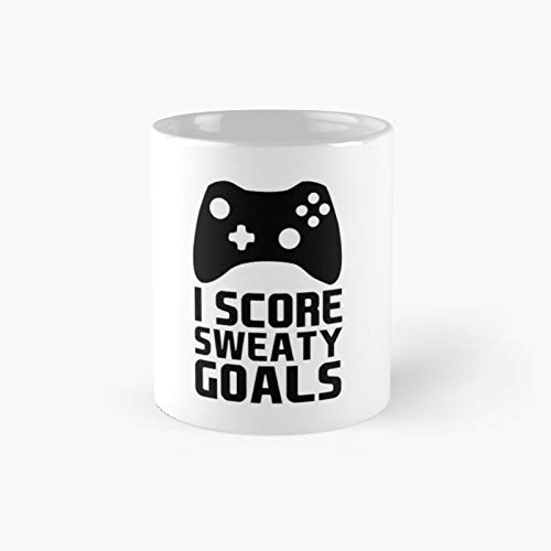 F-ifa 21 I Score Sweaty Goals Typical Gamer - Taza de café (325 ml)