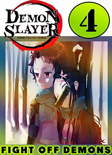 Fight Off Demons: New Edition Book 4 Includes Vol 10 - 11 - 12 Demon Action Graphic Novels Slayer Kimetsu No Manga Yaiba (English Edition)