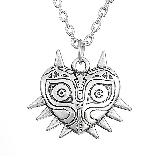 fishhook Wiccan Majora Mask Legend of Zelda - Collar con colgante