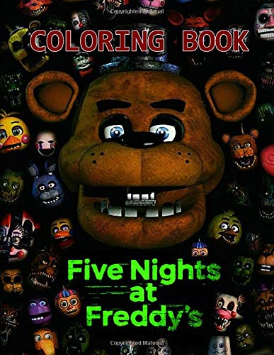 Five Nights At Freddy’s Coloring Book: Freddy Fazbear's Pizza Jumbo Colouring Books