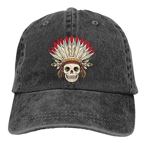 Flor de loto fragancia indio sombrero elegante deportes ajustable vaquero gorra gorra de béisbol