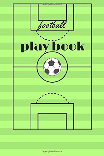 football play book: lined notebook / journal Gift 120 page  6x9