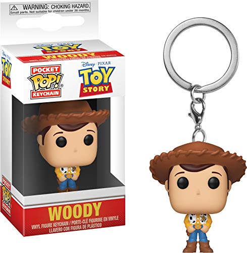 Funko 37018 - Llavero de Bolsillo: Toy Story: Woody, Multi