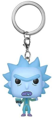 Funko Rick & Moty Keychain halogram Rick Clone, Multicolor (FU44746)