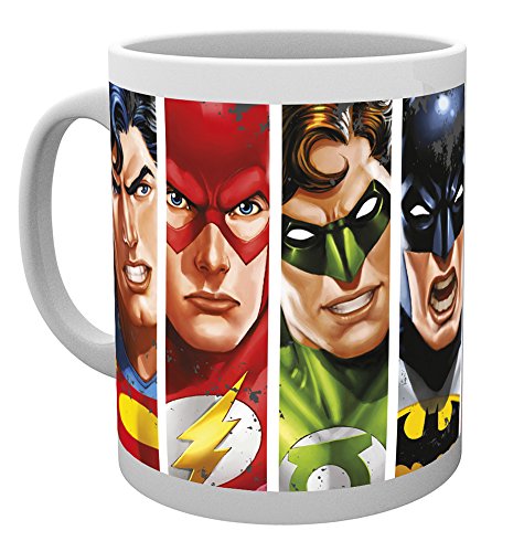 GB Eye LTD, DC Comics, Liga de la Justicia Caras, Taza