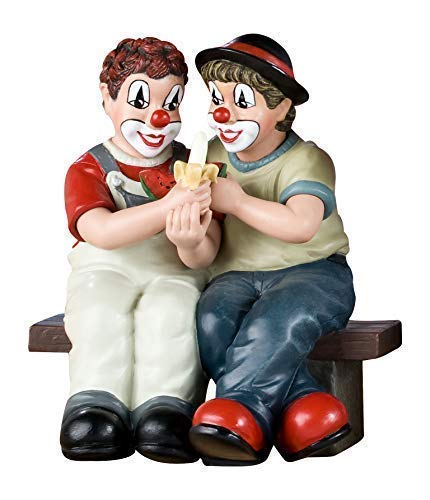 GILDECLOWNS Gildeclown 2 Frutas Dulces - Deko Figura y Artículo de colección Hecho a Mano B 9 cm