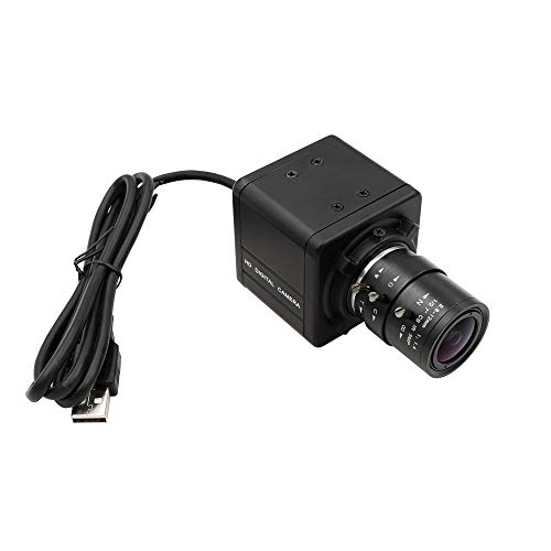 Global Shutter High Speed 120fps CS Mount Varifocal 2.8-12mm UVC Plug Play Driverless USB Camera with Mini Case