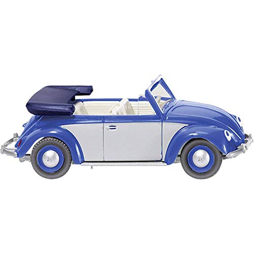 H0 WI VW K Fer 1200 Cabrio Blau/Silber