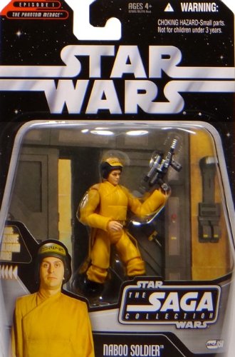 Hasbro Naboo TSC050 Star Wars The Saga Collection 2006 - Figura de Soldier Battle of Naboo