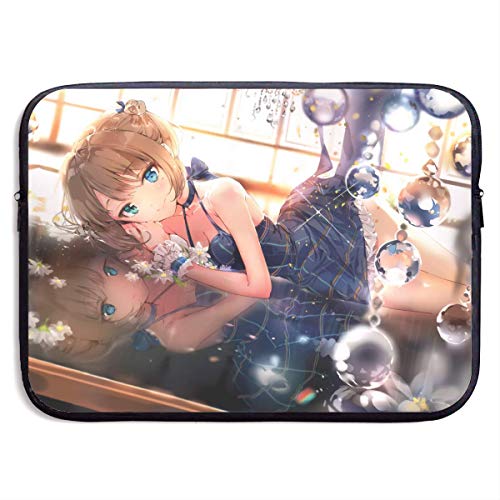 Hdadwy Anime BANDAI NAMCO Entertainment Laptop Bag Funda Protectora de Neopreno de 15 Pulgadas/Funda de Bolsillo para computadora portátil/Maletín para Tableta Bolsa de Transporte Compatible/Bol