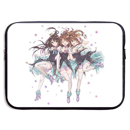 Hdadwy BANDAI NAMCO Entertainment Anime Bolsa para computadora portátil Funda de Manga de 15 Pulgadas Funda Protectora de Neopreno/Funda de Bolsillo para computadora portátil/Maletín para Tableta