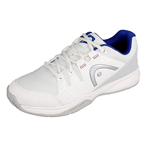 Head Brazer Women, Zapatillas de Tenis Mujer, Blanco (White/Blue Whbl), 38 EU