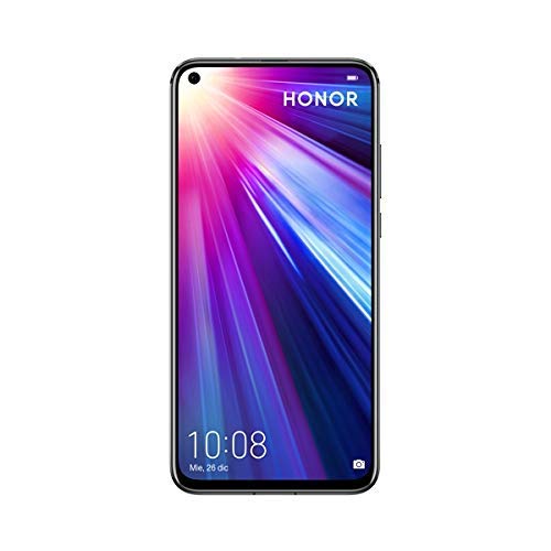 Honor View 20 - Smartphone (Pantalla de 6,4’’, cámara trasera 48 MP, cámara frontal 25 MP, 6GB RAM, 128 GB batería 4000mah), sin funda, color Negro