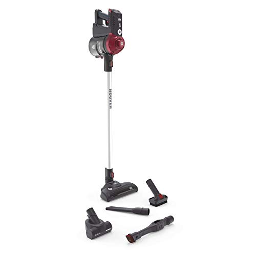 Hoover Freedom FD22RP011 - Aspiradora escoba sin cable, Ciclónica, Cepillo especial pelo de mascota, Antialergias, Cepillo suelos duros, Batería extraíble litio 22V, 25min, Potencia contínua