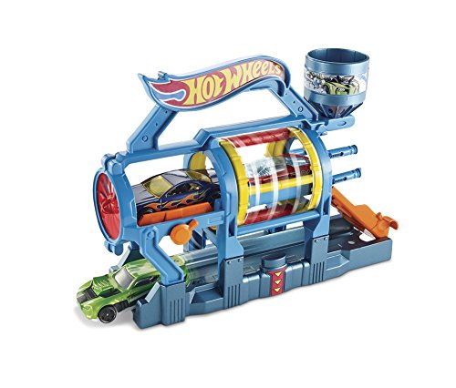 Hot Wheels - Ensemble de jeu de lavage de voiture - Turbo Jet