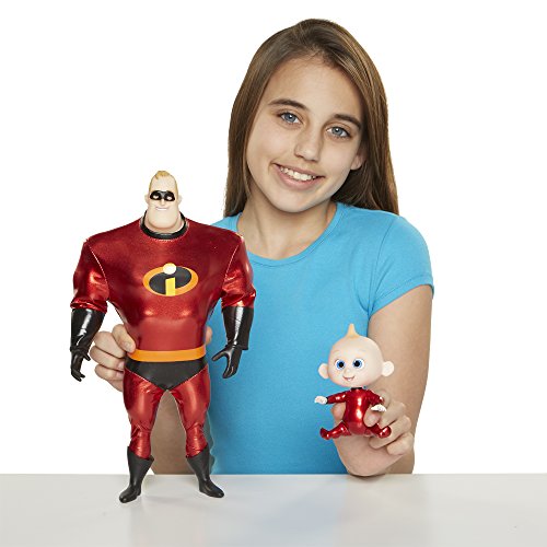 Increíbles 2 Mr.Incredible Jack 28 cm Figura de acción disfrazada 76597-11L, Multicolor