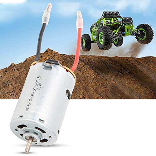 Jarchii Toy RC Car Motor, Control Remoto Toy Car 540 Motor Reemplazo de Accesorios Accesorios para Wltoys A959-B A969-B A979-B K929-B para Mayores de 8 años